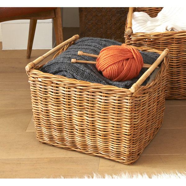 ClearAmbient Korb Bramdean aus Korbgeflecht/Rattan | Wayfair.de